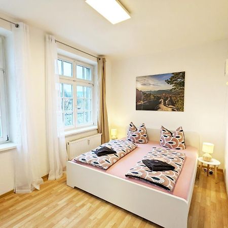 Lichtdurchflutete Helle Wohnung Mit Garten Sauna & Pool - Hw3 Sebnitz Buitenkant foto