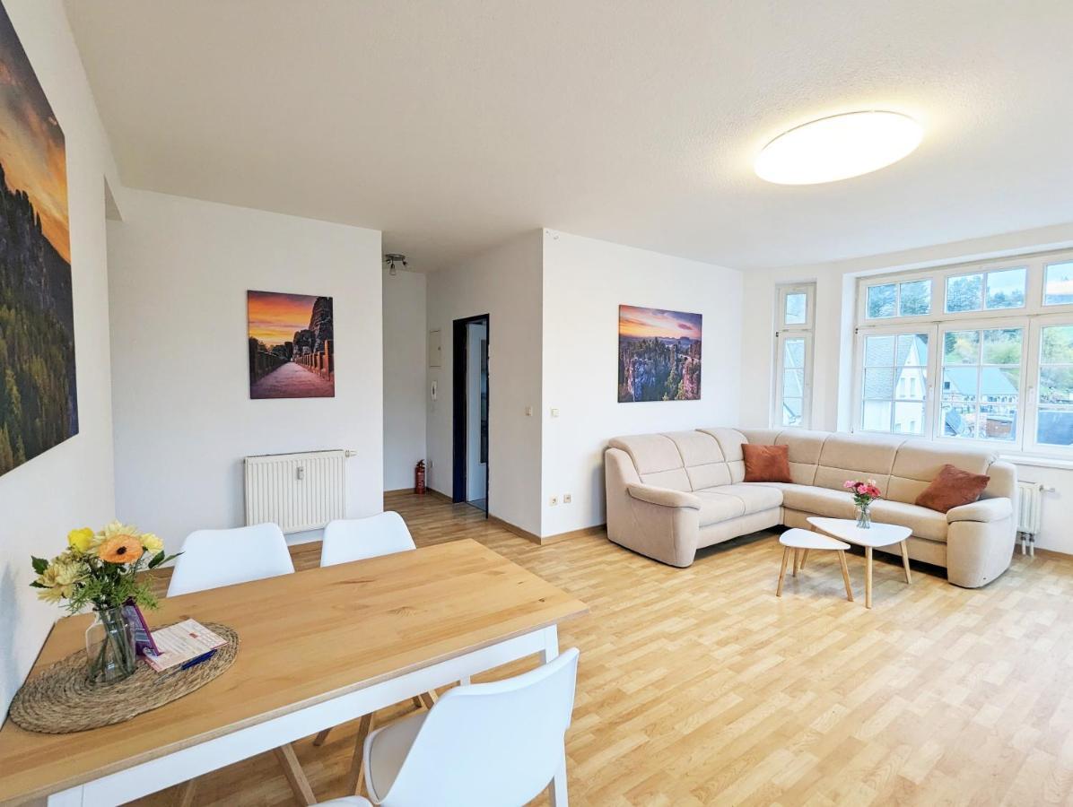 Lichtdurchflutete Helle Wohnung Mit Garten Sauna & Pool - Hw3 Sebnitz Buitenkant foto