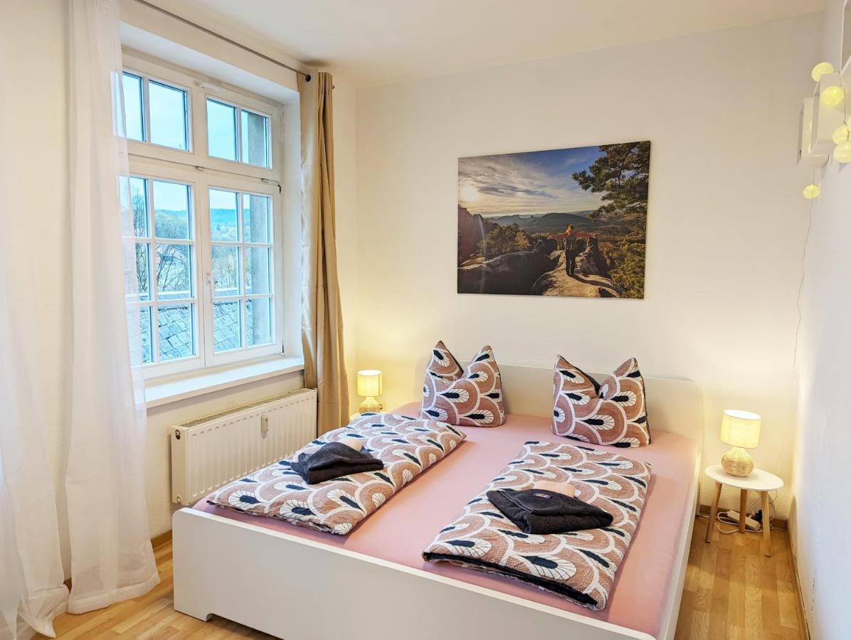 Lichtdurchflutete Helle Wohnung Mit Garten Sauna & Pool - Hw3 Sebnitz Buitenkant foto