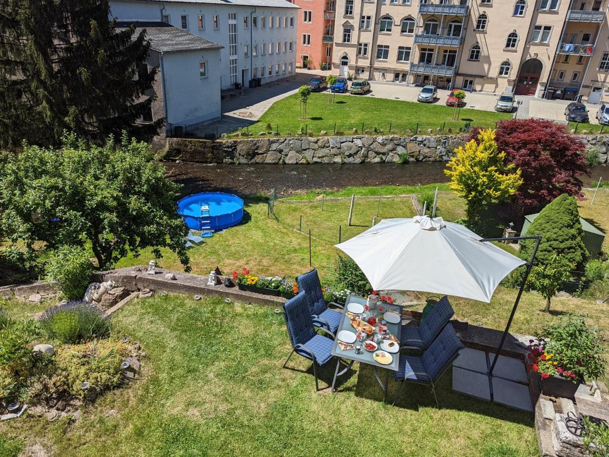 Lichtdurchflutete Helle Wohnung Mit Garten Sauna & Pool - Hw3 Sebnitz Buitenkant foto