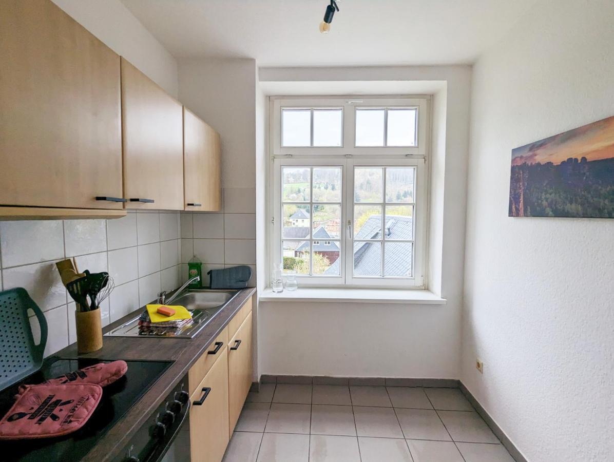 Lichtdurchflutete Helle Wohnung Mit Garten Sauna & Pool - Hw3 Sebnitz Buitenkant foto