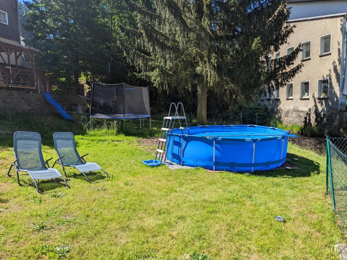 Lichtdurchflutete Helle Wohnung Mit Garten Sauna & Pool - Hw3 Sebnitz Buitenkant foto